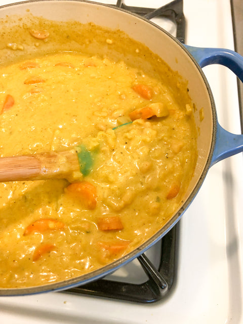 Creamy Curry Rice Soup