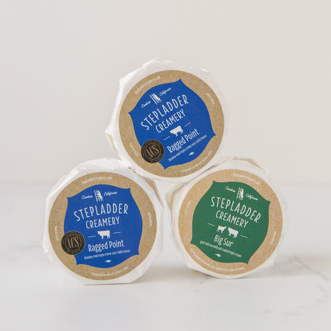 Stepladder Ranch & Creamery - Cheese Variety Packs - Triple Crème Trio Bundle