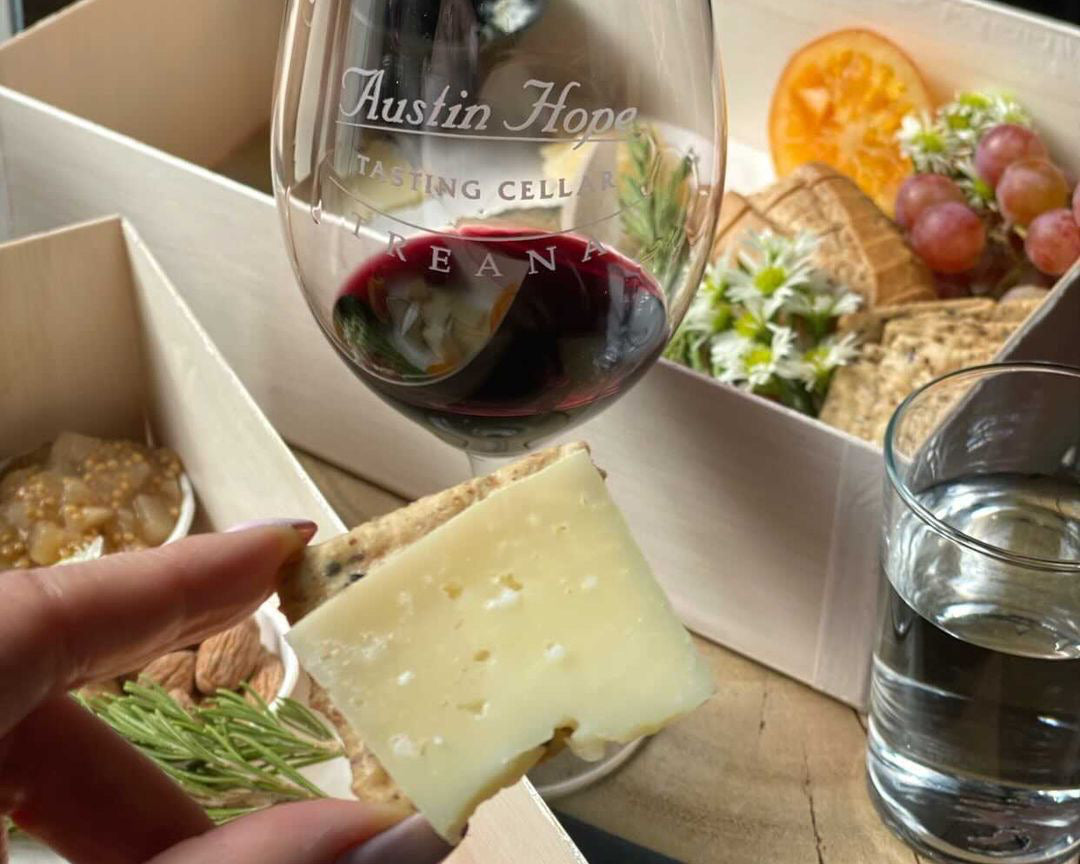 Celebrate California Wine Month: Wine & Cheese Pairing with Austin Hope & Treana Tasting Cellar