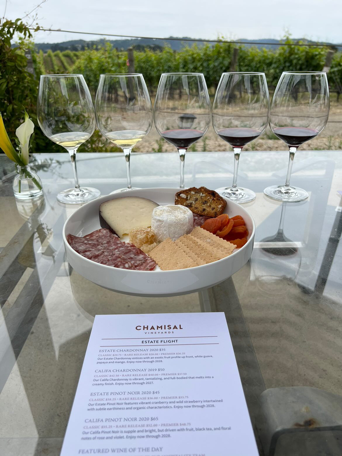 Cheese & Wine Workshop with Chamisal Vineyards