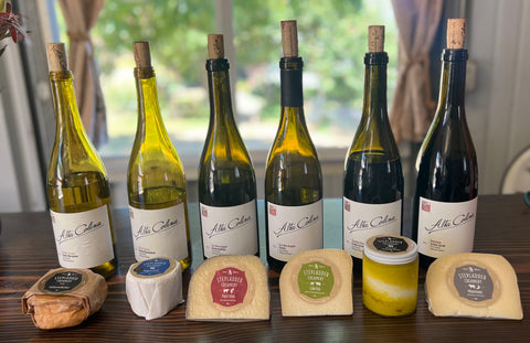 Alta Colina Fall Release 2024 - Cheese and wine pairings