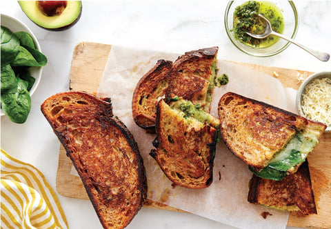 Green Goddess Grilled Cheese Sandwich