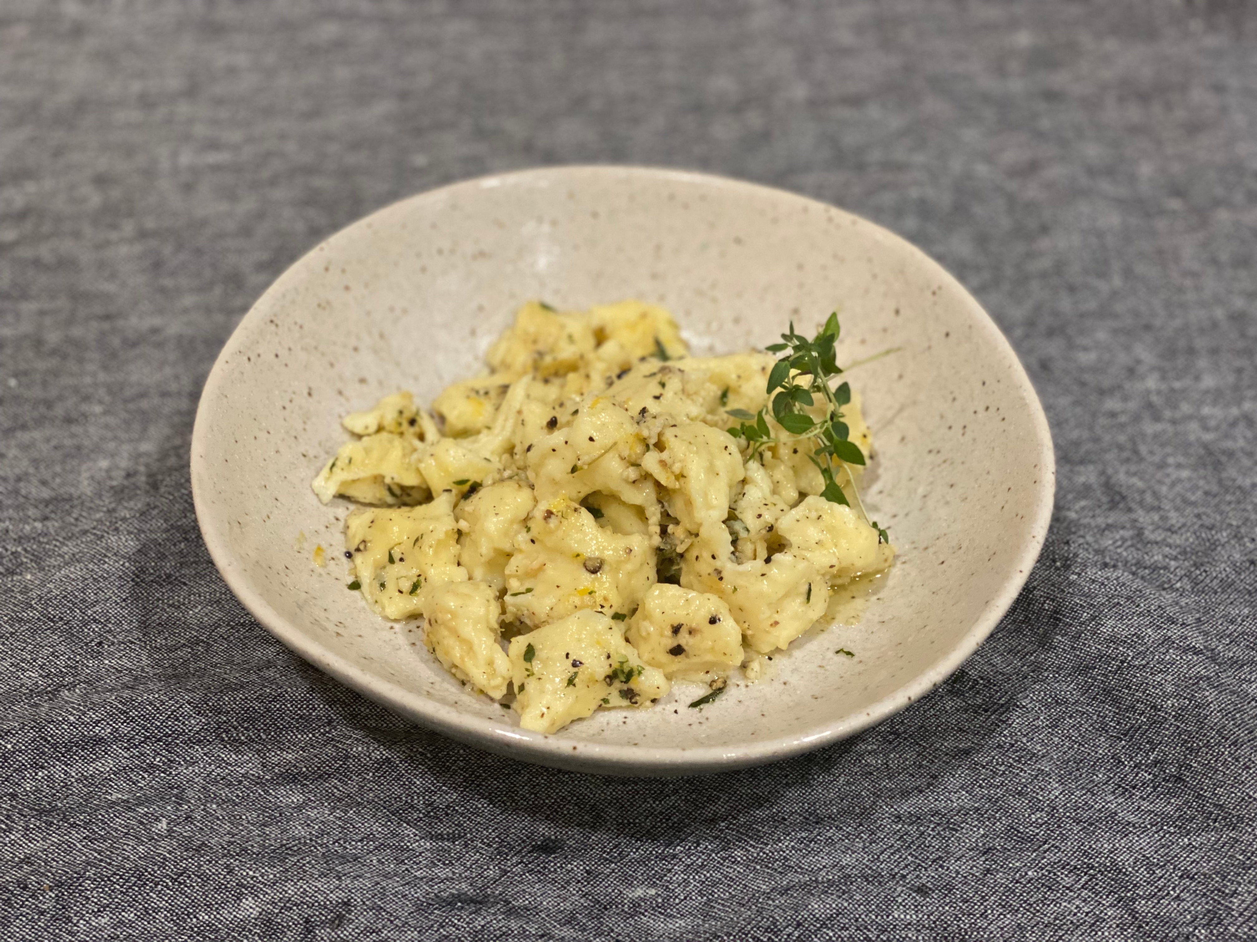 Fresh Fromage Blanc Gnocchi