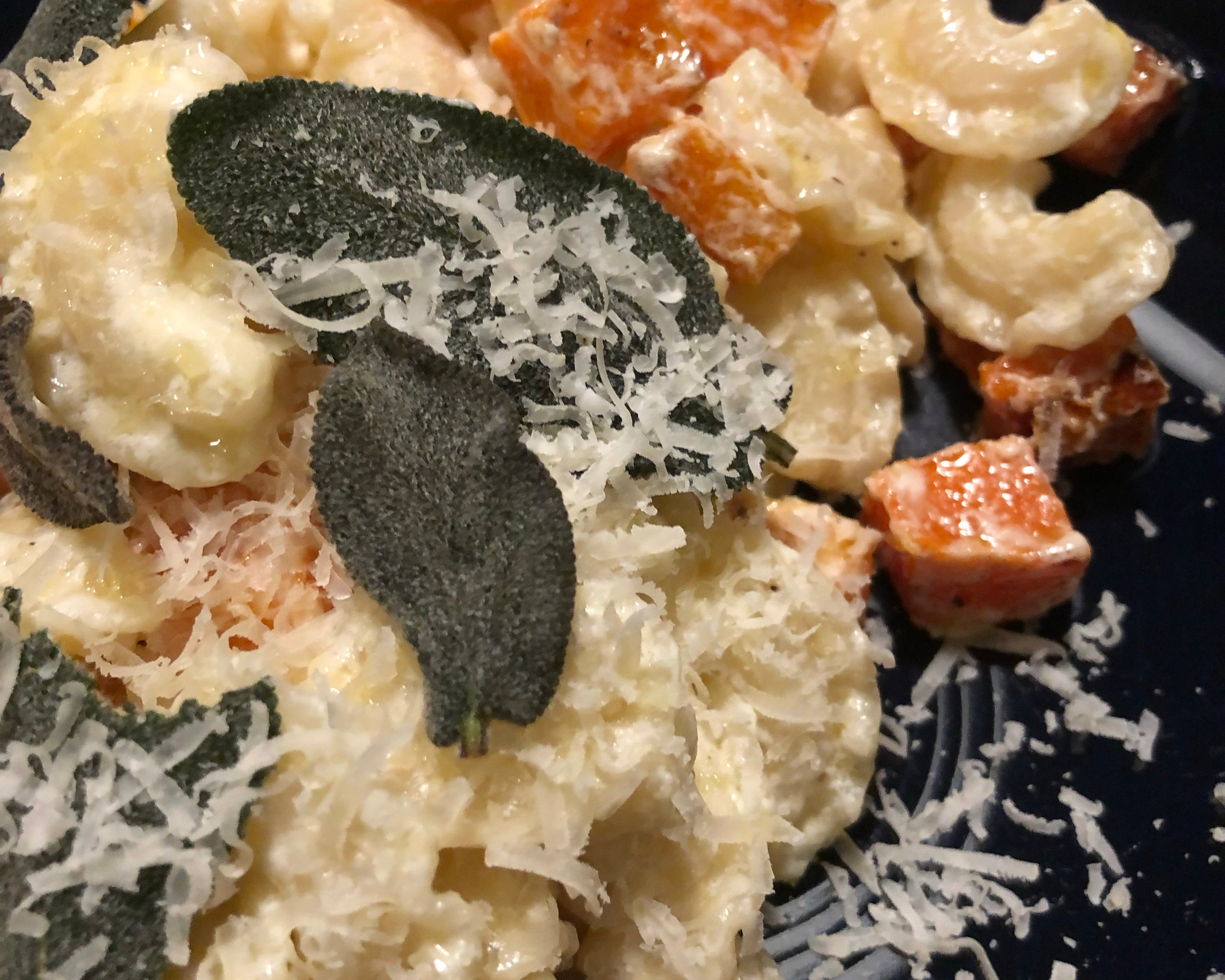 Butternut Squash with Sage and Fromage Blanc